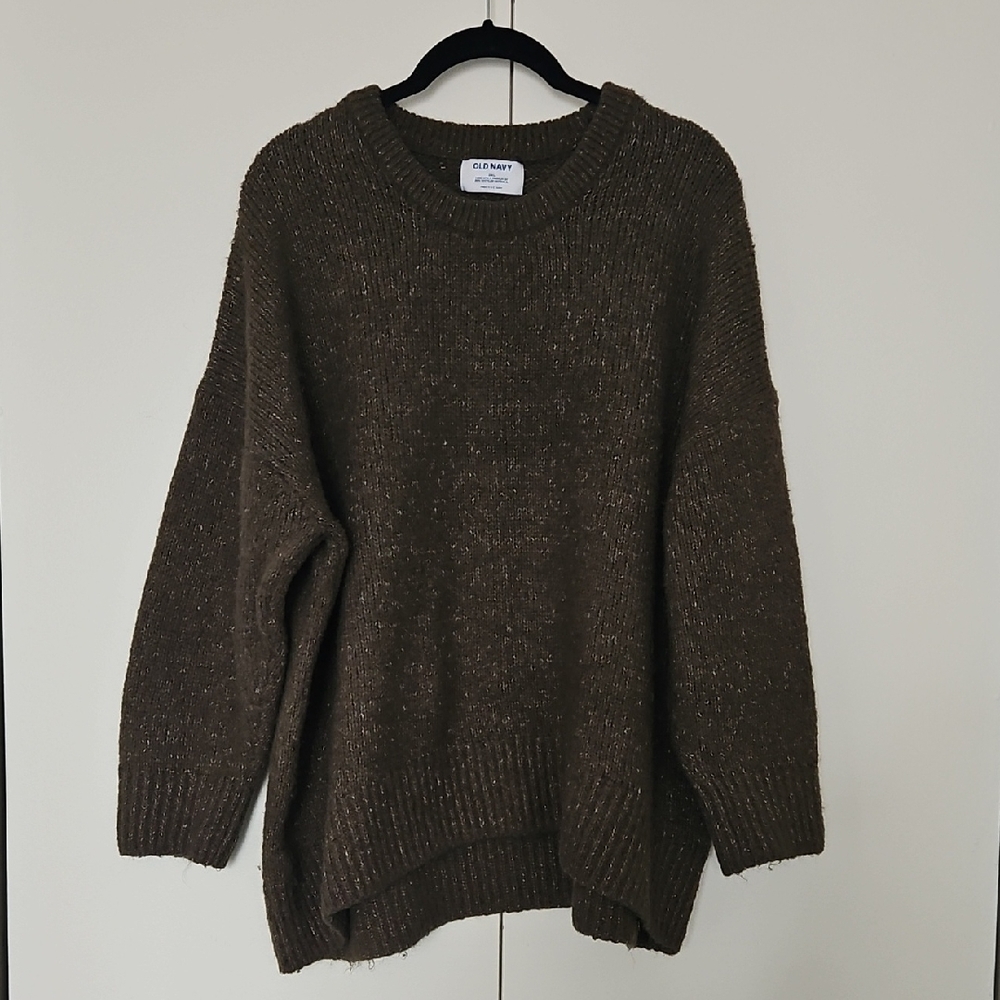 Old Navy Dark Green Knit Sweater